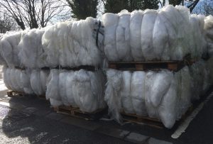 LDPE Low density polythene typically